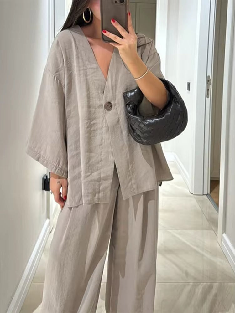 Kimono in Lino Eléna™